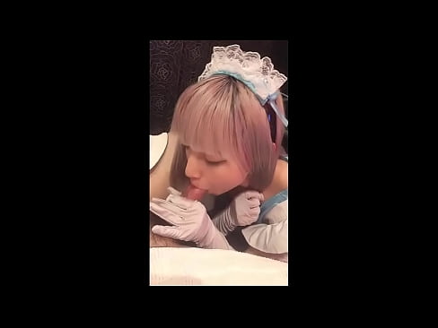 ❤️ Idol Japanese [mayuka], Aṣọ iranṣẹbinrin Faranse, apakan 1, ifefẹfẹ ati fifẹ kuro pẹlu ipara ni% yo.hentaiser.ru  ❌️❤